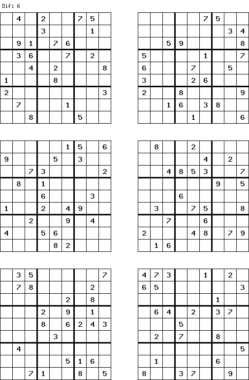 Sudoku Puzzles